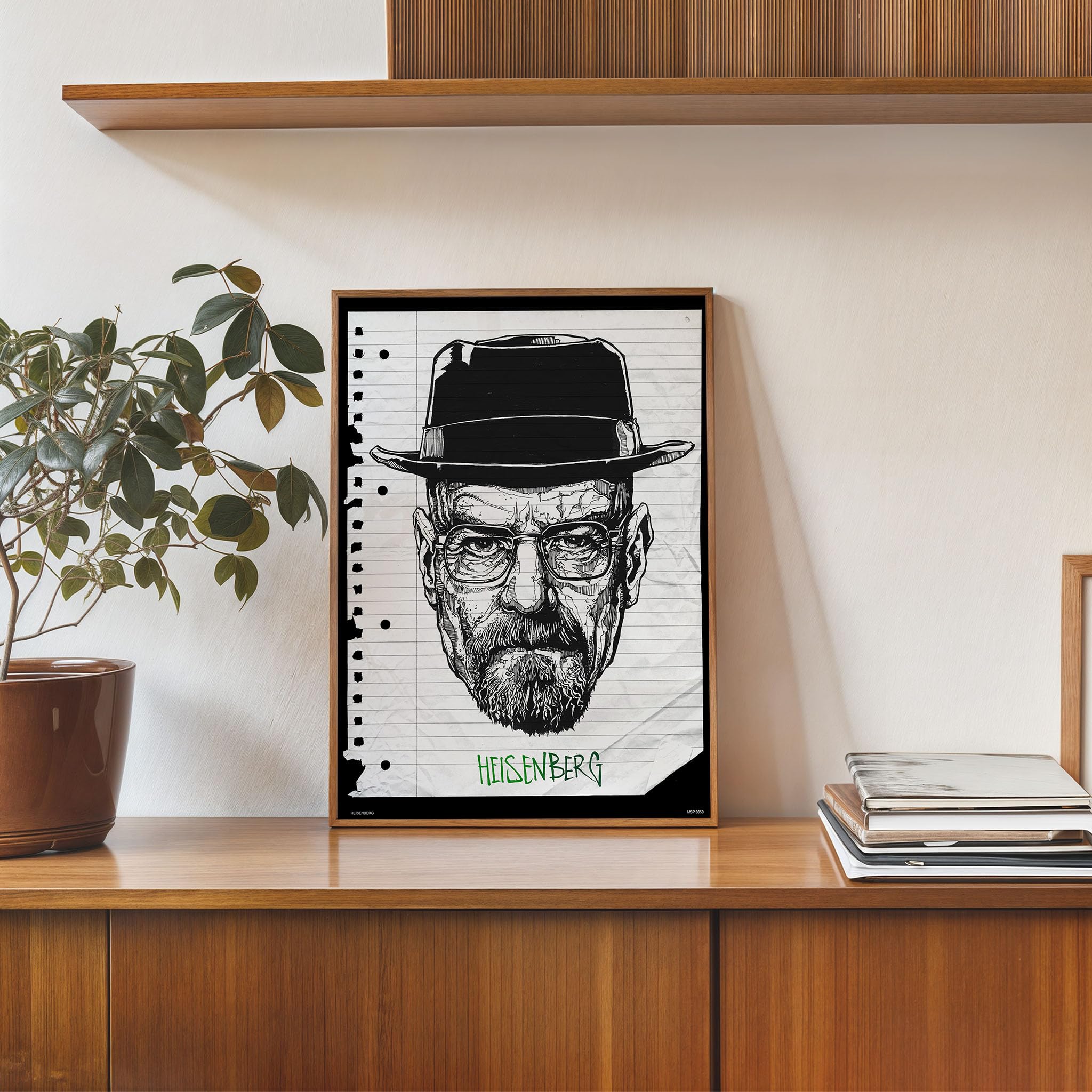 Amazon.com: onthewall Breaking Bad HEISENBERG Art Print Poster
